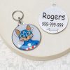 captain america Funny cat id tag for pets