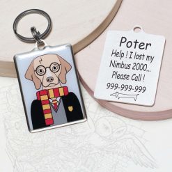 harry potter Funny dog id tag for pets