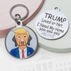 Donald Trump Funny dog id tag for pets