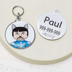 Beatle Funny cat id tag for pets
