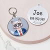 Joe Biden Funny cat id tag for pets